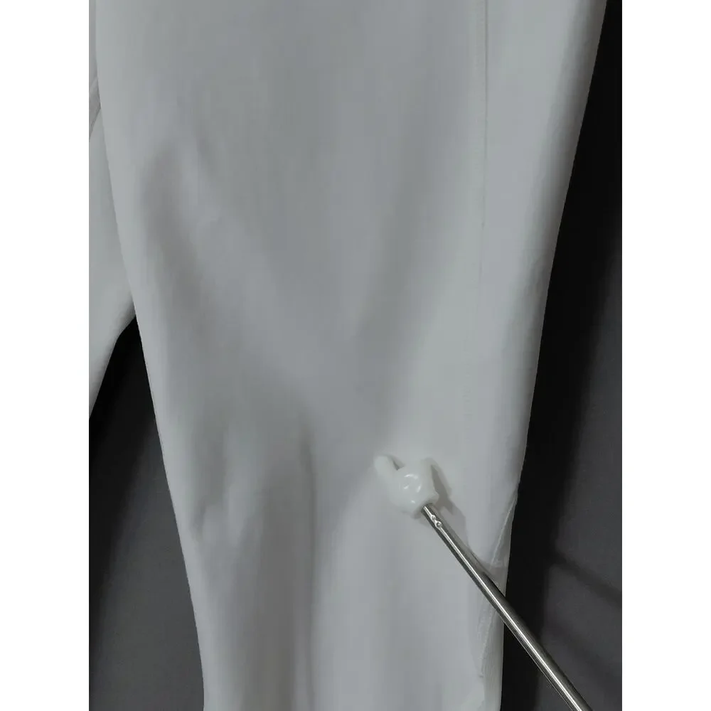 Athleta Gray Stretch Running Pants Women Size M